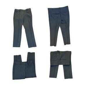 Ann Taylor Charcoal Straight-Leg Trouser Size 8
